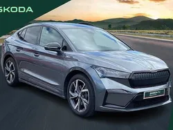 Grey Used 2025 Skoda Enyaq iV SportlinePlus SUV | £36,449 (Expensive)
