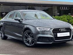 Grey Used 2019 Audi A3 S-Line Sedan | £14,290 (Fair price)