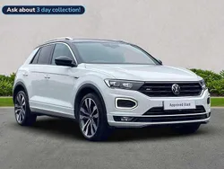 White Used 2021 VW T-Roc R-line SUV | £20,820 (Fair price)