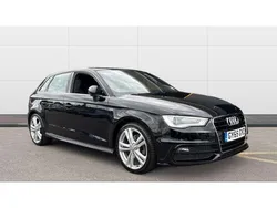 Black Used 2015 Audi A3 S-Line Hatchback | £13,074 (Fair price)