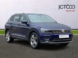 Blue Used 2018 VW Tiguan SEL SUV | £19,000 (Good price)