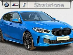 Blue Used 2021 BMW 120 M Sport Hatchback | £23,850 (Fair price)