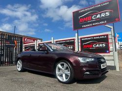 Red Used 2012 Audi A5 Cabriolet S-Line Cabriolet | £7,995 (Fair price)