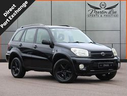 Black Used 2004 Toyota RAV4 Hatchback | £3,000