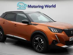 Orange Used 2022 Peugeot 2008 GT SUV | £14,800 (Good price)