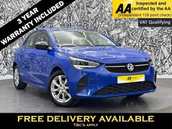 Blue Used 2022 Vauxhall Corsa Edition Hatchback | £11,195 (Good price)