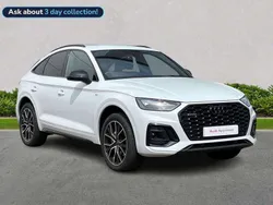 White Used 2024 Audi Q5 Sportback Black Edition SUV | £44,702 (A bit pricey)