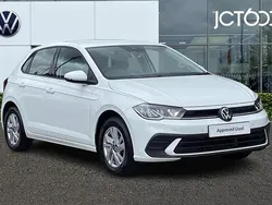 White Used 2022 VW Polo Life Hatchback | £16,180 (Fair price)