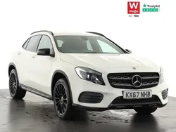 White Used 2017 Mercedes GLA200 AMG line SUV | £13,199 (Fair price)