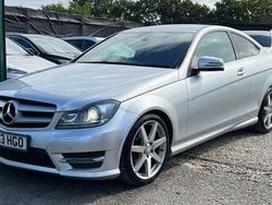 Silver Used 2013 Mercedes C180 AMG Coupe | £6,250 (Fair price)