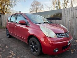 Red Used 2008 Nissan Note Acenta MPV | £889