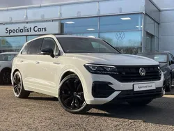 White Used 2023 VW Touareg Black Edition SUV | £47,295 (Good price)