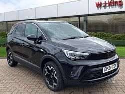 Carbon black Used 2024 Vauxhall Crossland Ultimate SUV | £17,795 (Fair price)
