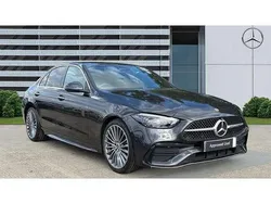 Grey Used 2023 Mercedes C300e AMG Line Premium Sedan | £33,440 (Fair price)
