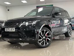 Black Used 2020 Land Rover Range Rover Sport HSE Dynamic SUV | £28,295 (Fair price)