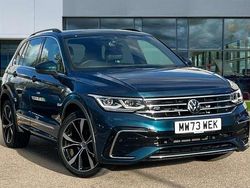 Blue Used 2023 VW Tiguan R-line SUV | £29,391 (Fair price)