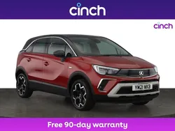 Red Used 2021 Vauxhall Crossland Elite SUV | £13,349 (Fair price)