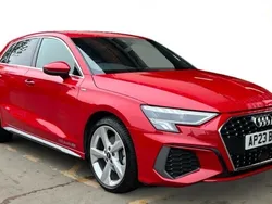 Red Used 2023 Audi A3 e-tron S-Line Hatchback | £24,990 (Fair price)