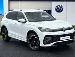 White Used 2024 VW Tiguan R-line SUV | £32,490 (Fair price)
