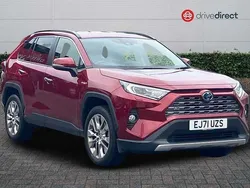 Red Used 2022 Toyota RAV4 Hybrid SUV | £27,291 (Fair price)