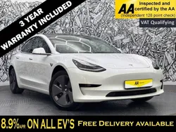 White Used 2020 Tesla Model 3 Standard Range Plus Sedan | £14,495 (Good price)