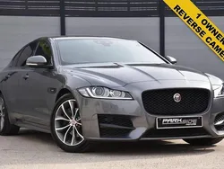 Grey Used 2016 Jaguar XF R-Sport Sedan | £10,945 (Fair price)
