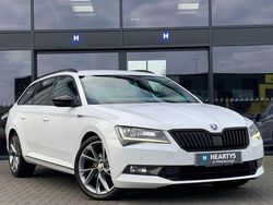 White Used 2018 Skoda Superb SportLine Estate | £13,690 (Expensive)