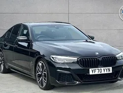 Black Used 2021 BMW 520 M Sport | £24,990 (Fair price)