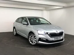 Brilliant silver metallic Used 2019 Skoda Scala SE Hatchback | £10,500 (A bit pricey)