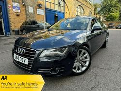 Blue Used 2014 Audi A7 Sportback Advanced Hatchback | £18,990 (Expensive)