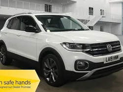 White Used 2019 VW T-Cross Edition SUV | £14,995 (Fair price)