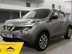 Grey Used 2018 Nissan Juke Tekna SUV | £10,995 (Fair price)