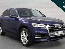 Blue Used 2020 Audi Q5 S-Line SUV | £23,536 (Good price)
