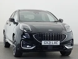 Black Used 2021 Ford Puma ST-Line SUV | £19,298 (Fair price)