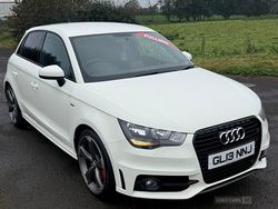 White Used 2013 Audi A1 S-Line Hatchback | £7,995 (Fair price)