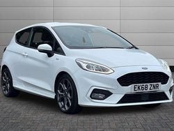 Frozen white Used 2018 Ford Fiesta ST-Line Hatchback | £8,500 (Fair price)