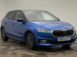 Race blue metallic black magic pearl effect Used 2025 Skoda Fabia Design Edition Hatchback | £18,000 (A bit pricey)