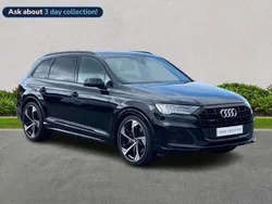 Black Used 2022 Audi Q7 Black Edition SUV | £44,991 (Good price)