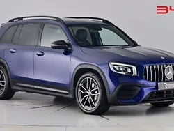 Brilliant blue Used 2020 Mercedes GLB35 Premium SUV | £31,590
