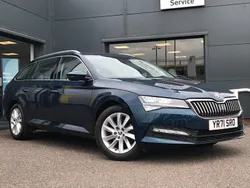 Blue Used 2021 Skoda Superb SE Estate | £15,500 (A bit pricey)