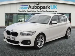 White Used 2017 BMW 118 M Sport Hatchback | £9,995 (Fair price)