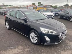 Black Used 2019 Ford Focus Titanium Hatchback | £10,895 (Fair price)