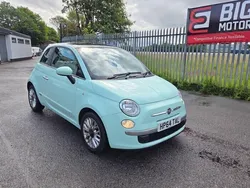 Green Used 2014 Fiat 500 Lounge Hatchback | £4,999 (Fair price)