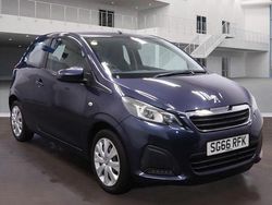 Blue Used 2016 Peugeot 108 Active Hatchback | £5,899 (Fair price)