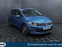 Blue Used 2016 VW Touran SEL MPV | £10,995 (Fair price)
