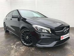 Black Used 2019 Mercedes CLA220 Shooting Brake AMG line Estate | £14,899 (Good price)