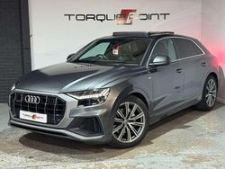 Grey Used 2018 Audi Q8 S-Line SUV | £33,250 (Fair price)