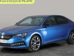 Blue Used 2023 Skoda Superb SportlinePlus Hatchback | £23,950 (Good price)