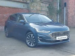 Blue Used 2022 Ford Focus Titanium Hatchback | £18,998 (A bit pricey)