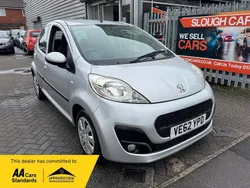 Silver Used 2012 Peugeot 107 Active Hatchback | £1,295 (Fair price)